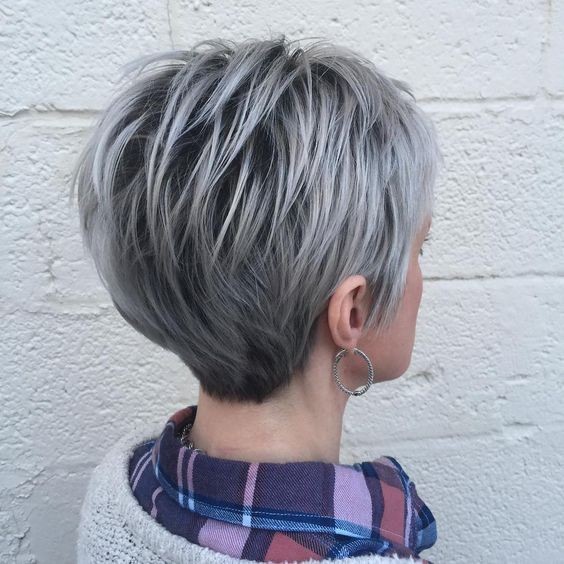 Best haircuts for fine gray hair