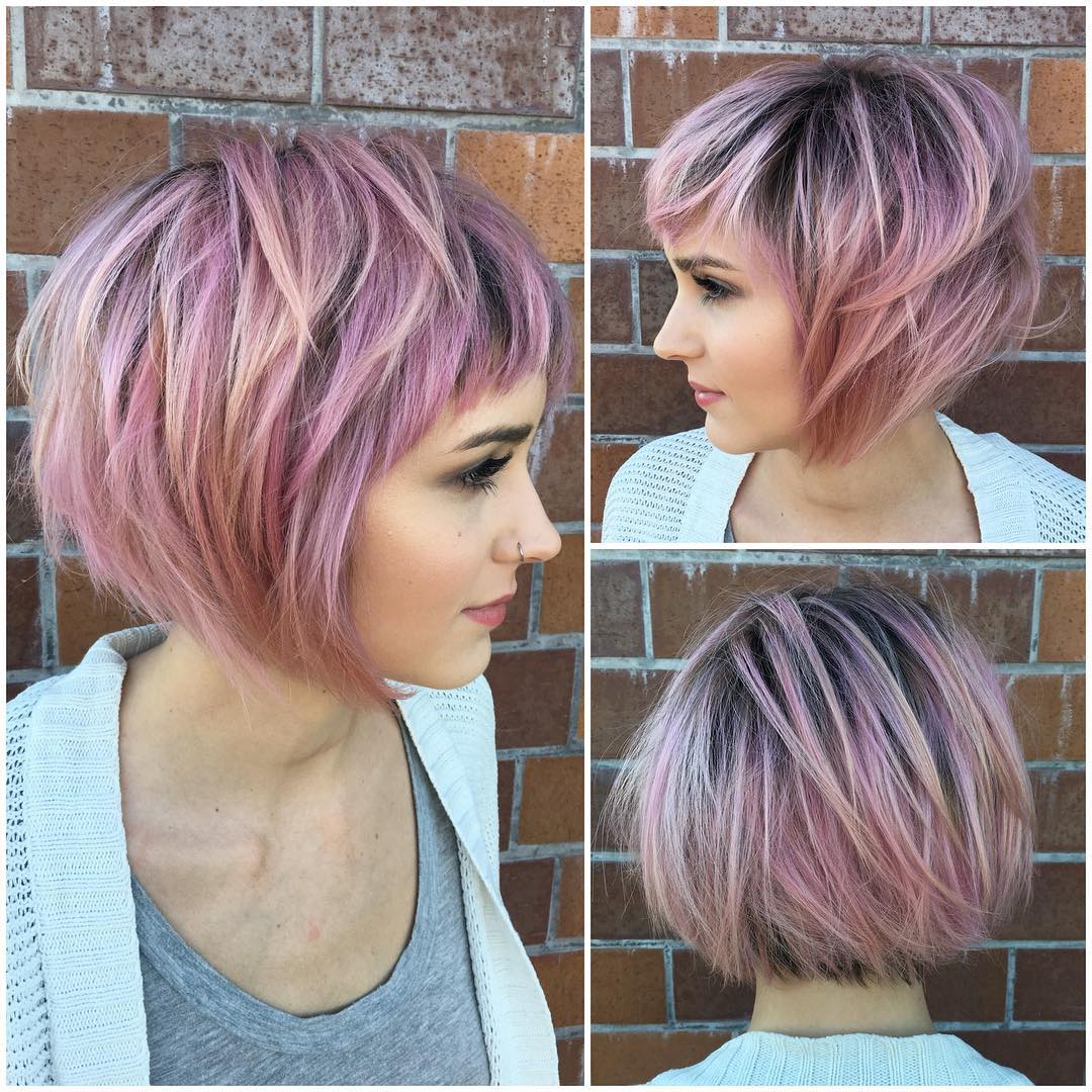 Beste Kurzhaarfrisuren für feines Haar, Frauen Kurzhaarschnitt-Designs