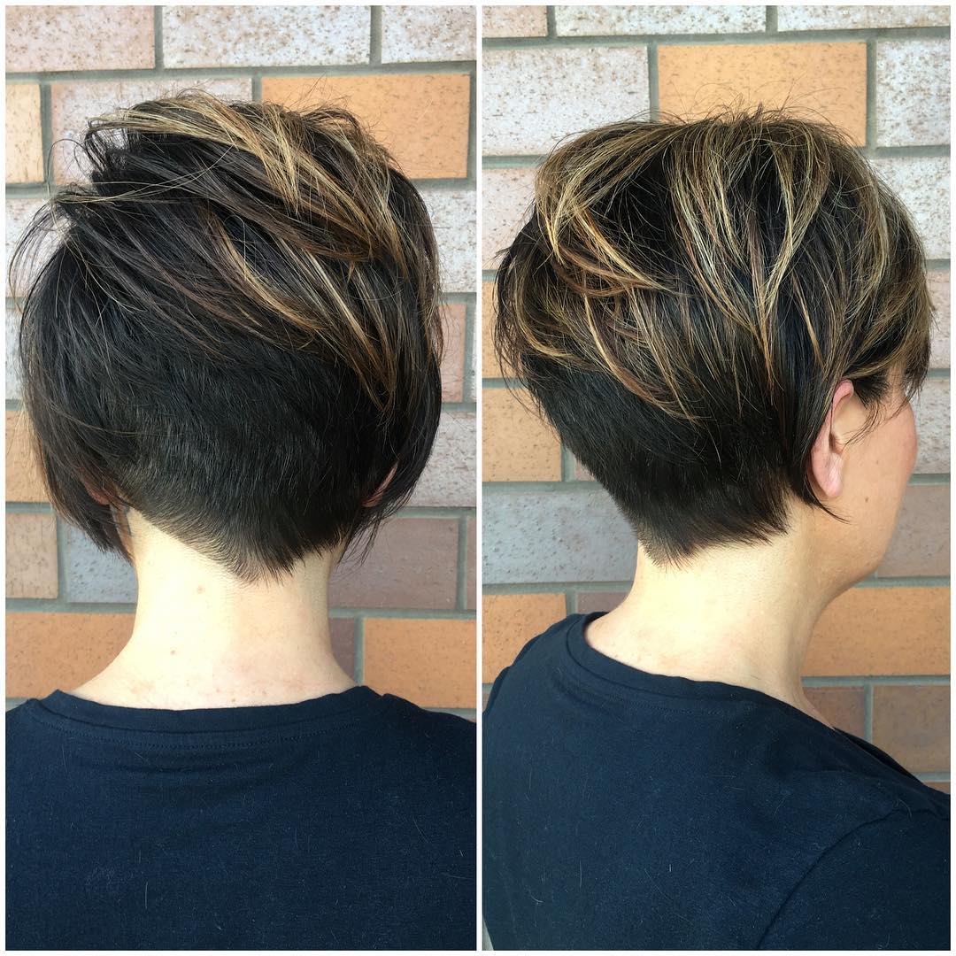 how to do highlights on short hair