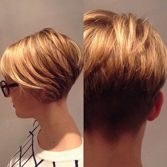 30 Trendy Stacked Hairstyles For Short Hair Practicality Short Hair