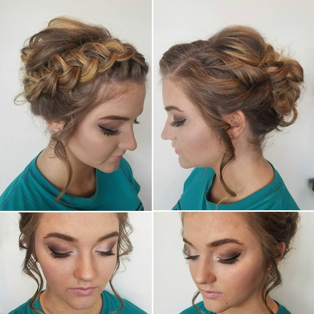 20 Gorgeous Prom Hairstyle Designs For Short Hair Prom Hairstyles 2017