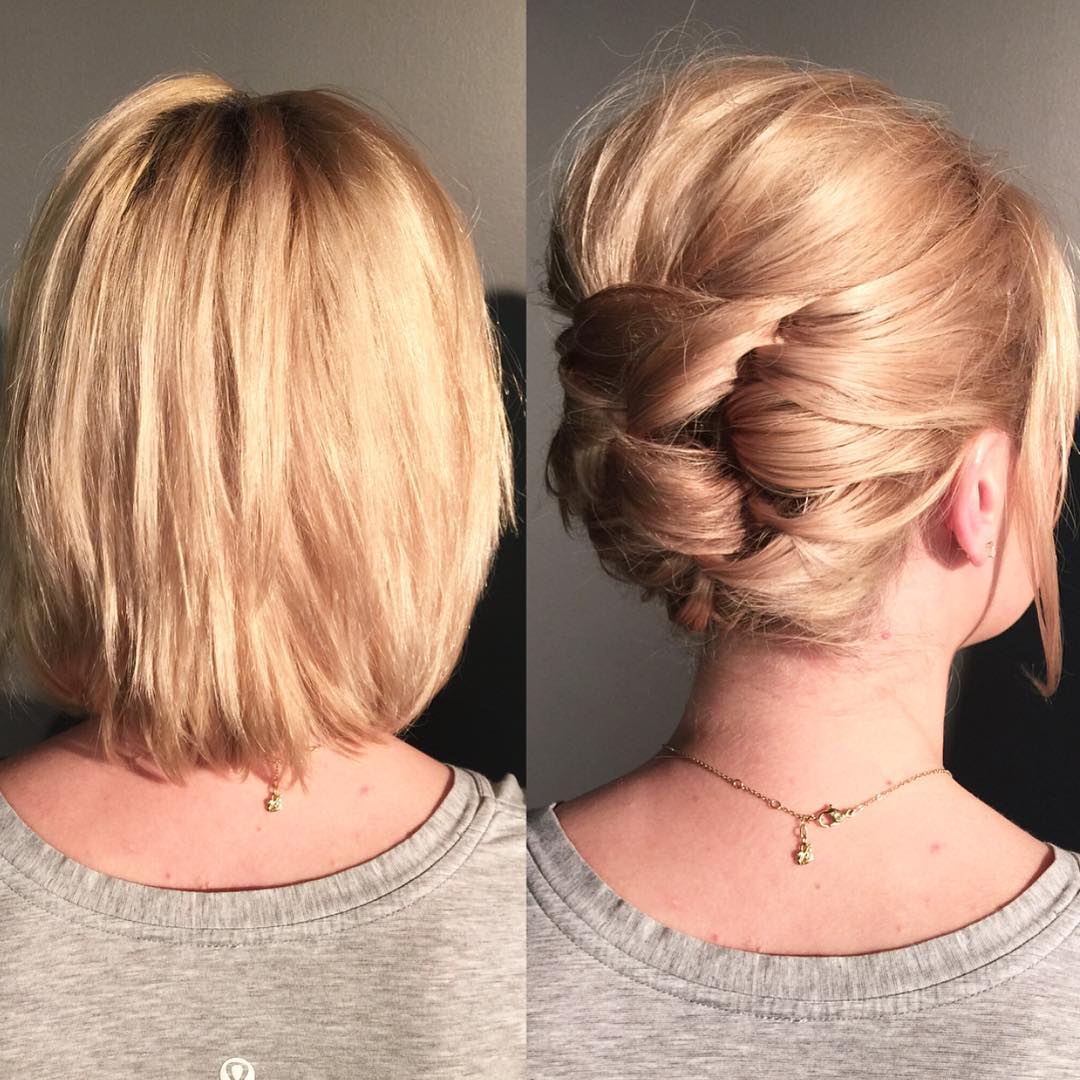 20 Gorgeous Prom Hairstyle Designs For Short Hair Prom