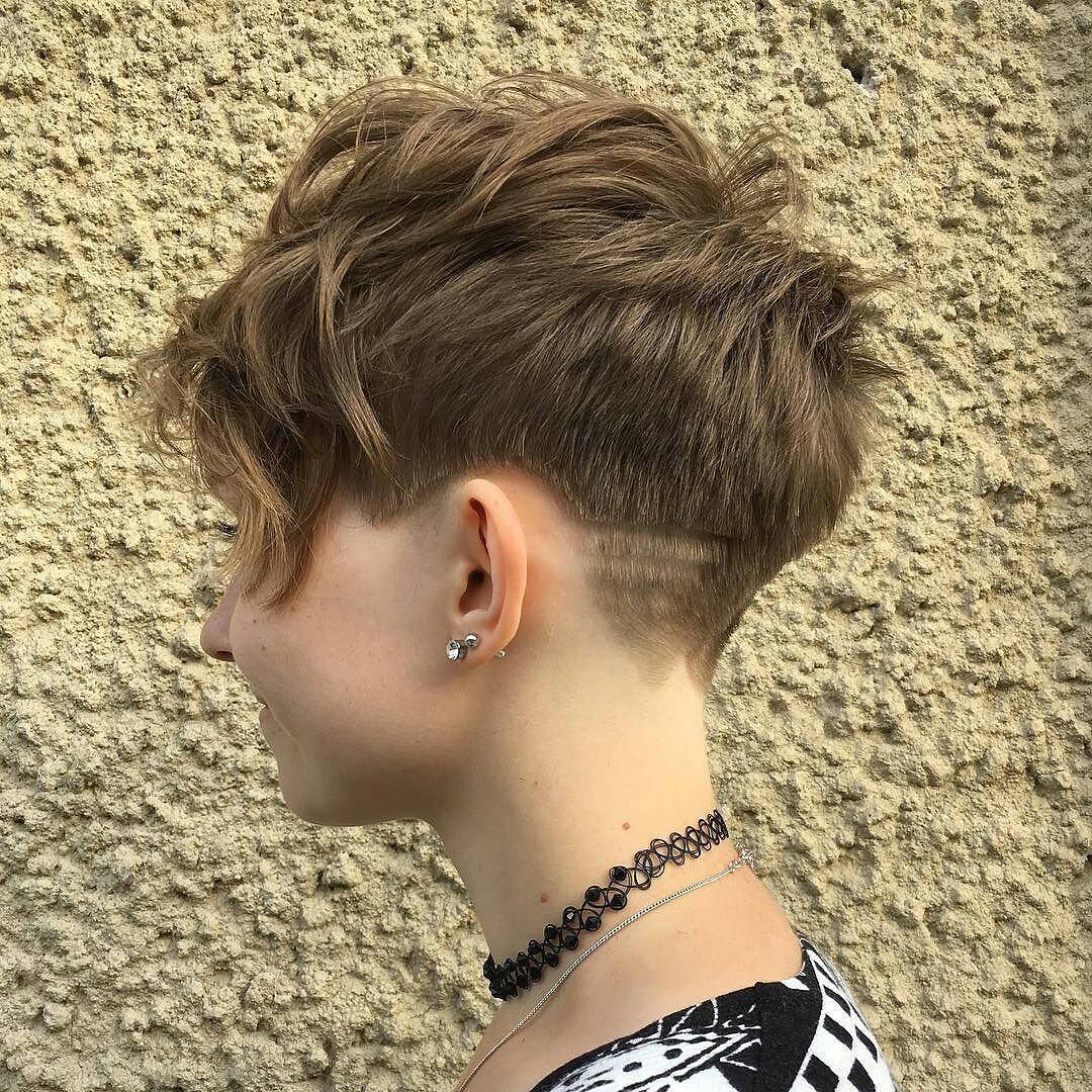 Untere Haare Frben Kurze Haare - Madame Frisuren