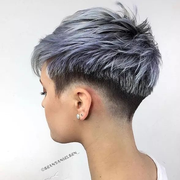 10 Choppy Haircuts For Short Hair In Crazy Colors 2020