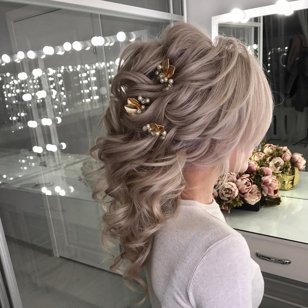 10 Lavish Wedding Hairstyles For Long Hair Wedding