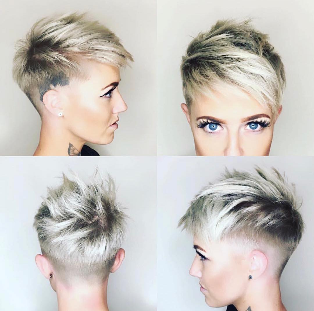 10 Chic Shaved Haircuts for Short Hair 2021