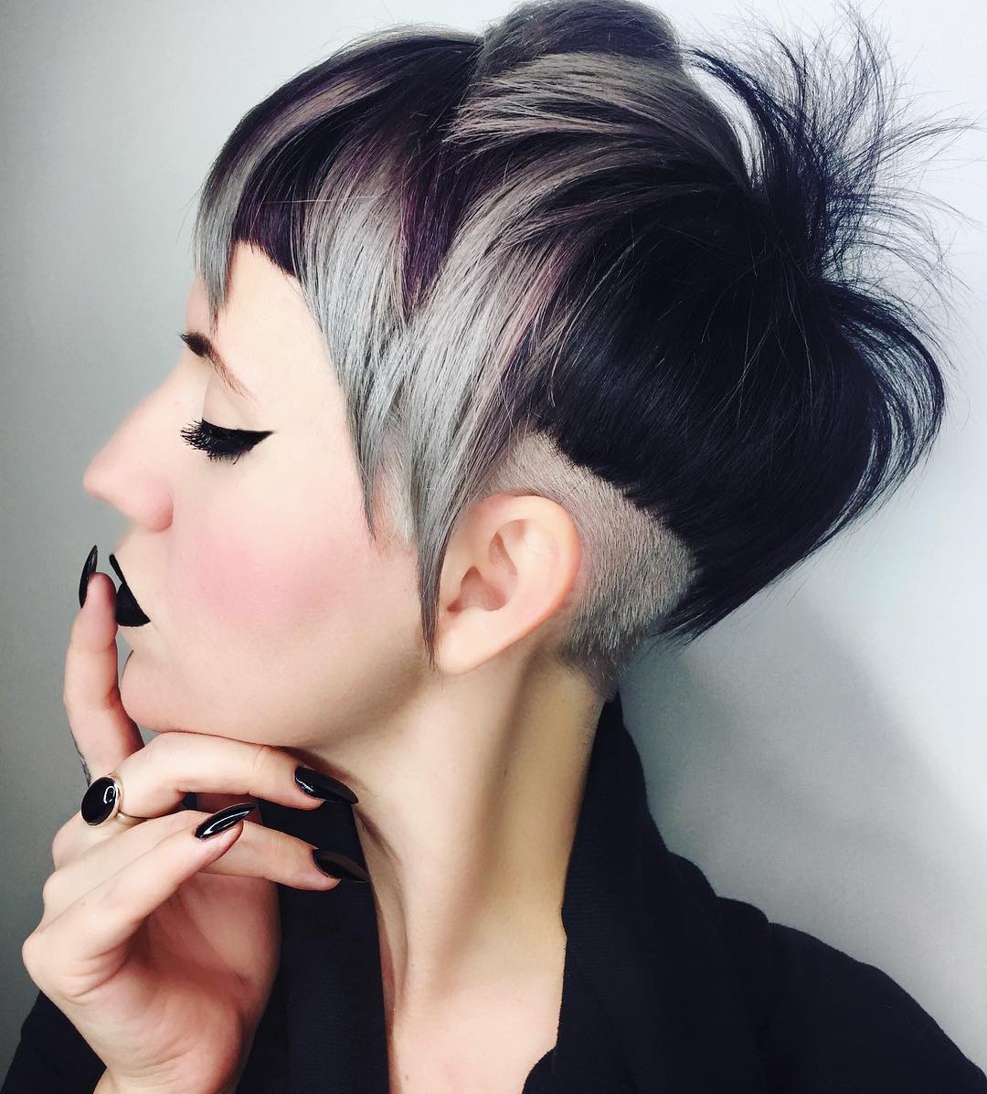 short razor cut pixie