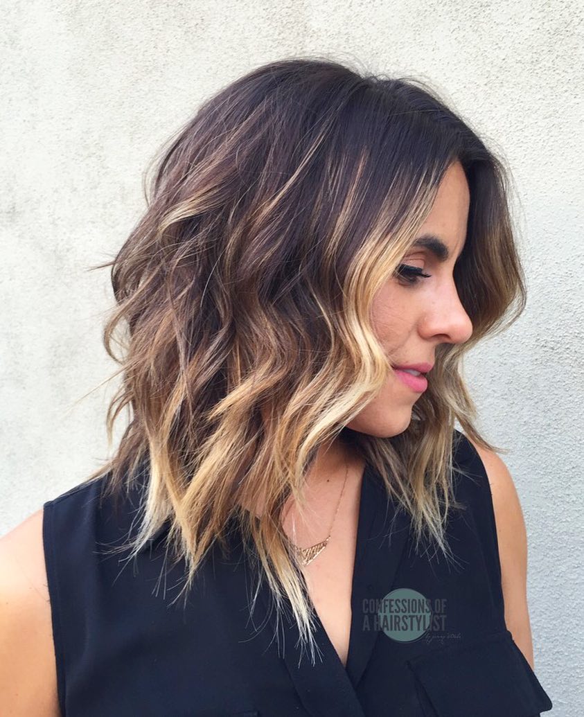 10 Wavy Shoulder Length Hairstyles 2020 9396