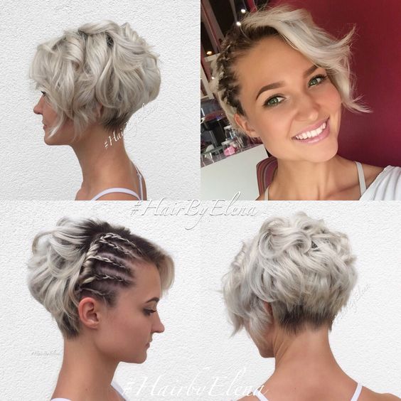 10 Messy Hairstyles For Short Hair 2020 Short Hair Cut Color