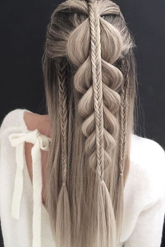 10 Easy Stylish Braided Hairstyles For Long Hair 2020