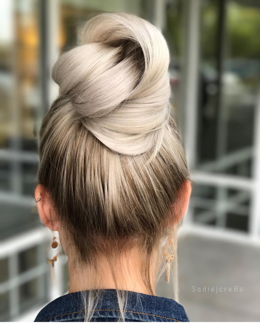 Trendy Updos For Medium Length Hair Updo Hairstyle Ideas