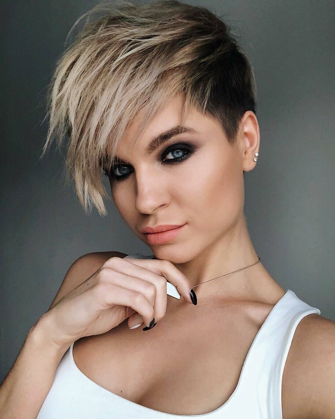 18 Short Hairstyles For Thick Black Hair 2018 for Medium Length