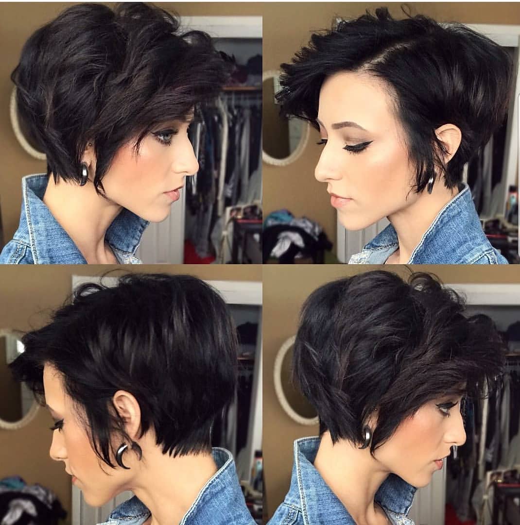 10 Beautiful Asymmetrical Short Pixie Haircuts And Hairstyles Women Short Hair 2020