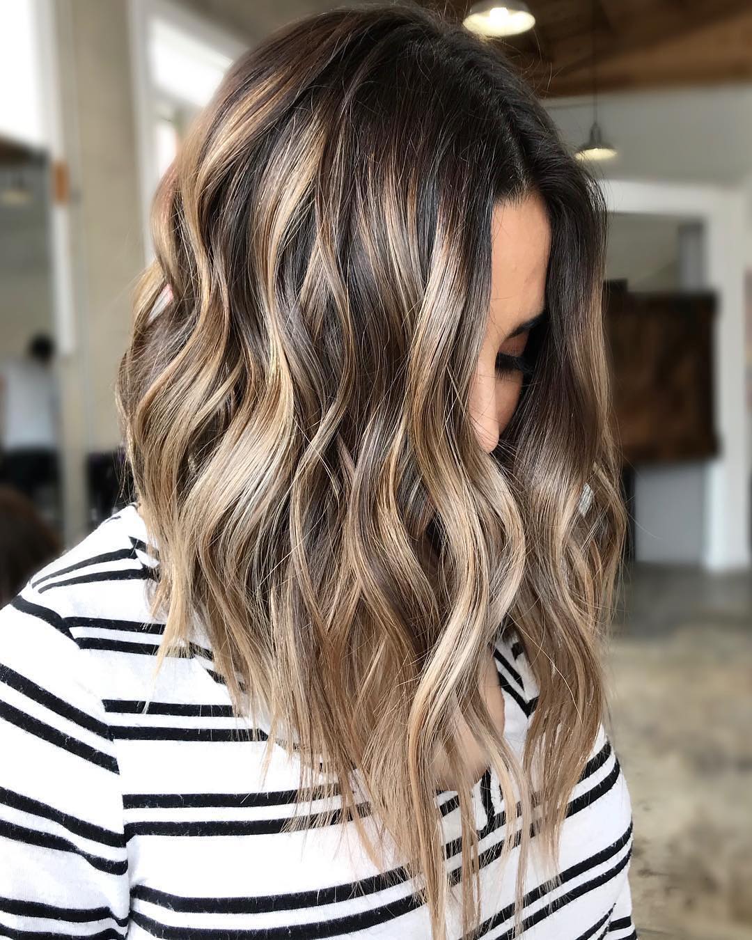 10 Ombre Balayage Hairstyles For Medium Length Hair Hair Color 2020