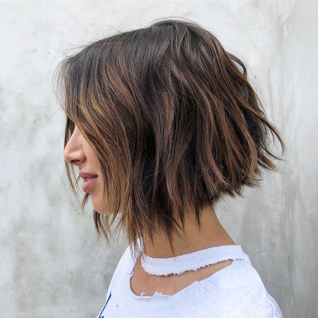 Top Low Maintenance Short Bob Cuts For Thick Hair Short Hairstyles