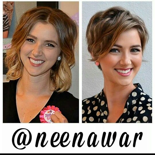 Long To Short Hairstyles Before And After Women Short