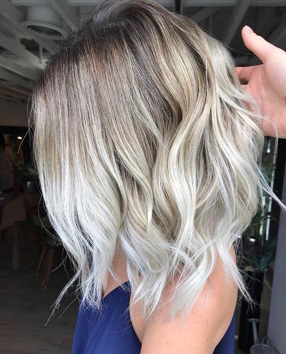 Medium Hair Color Ideas Shoulder Length Hairstyle For