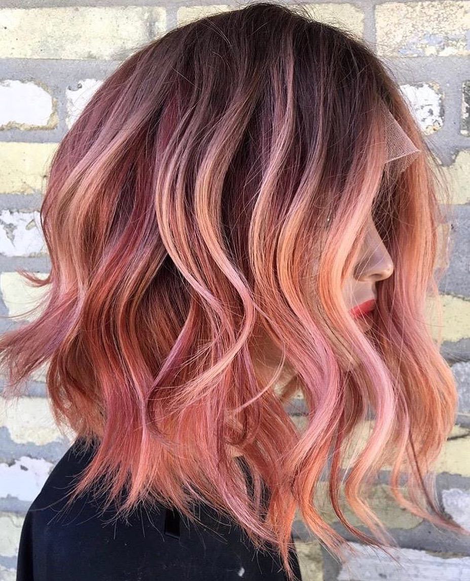 Medium Hair Color Ideas Shoulder Length Hairstyle For