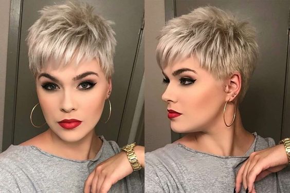 Stylish Short Hairstyles For Thick Hair Women Short Haircut