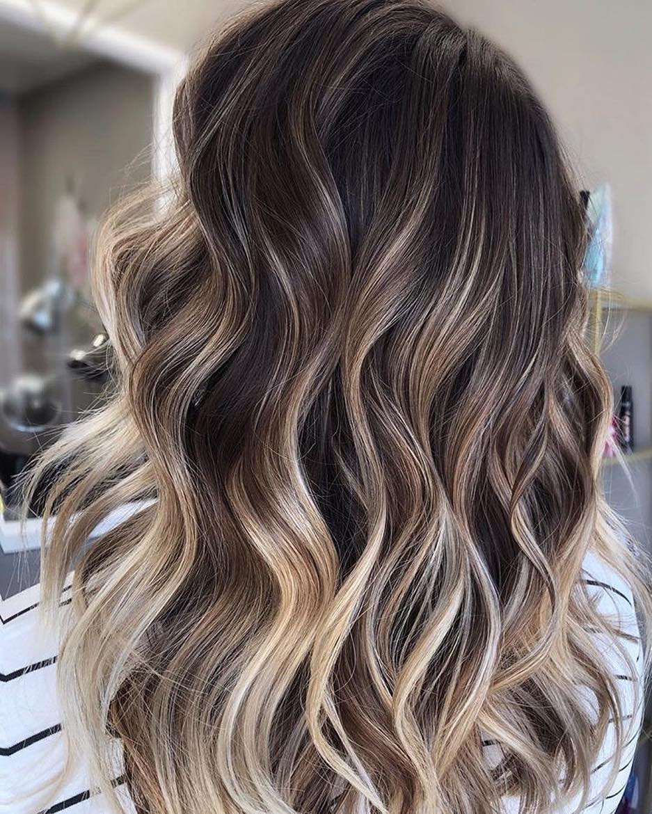 10 Medium To Long Hair Styles Ombre Balayage Hairstyles For