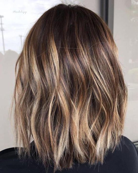 10 Medium to Long Hair Styles - Ombre Balayage Hairstyles ...