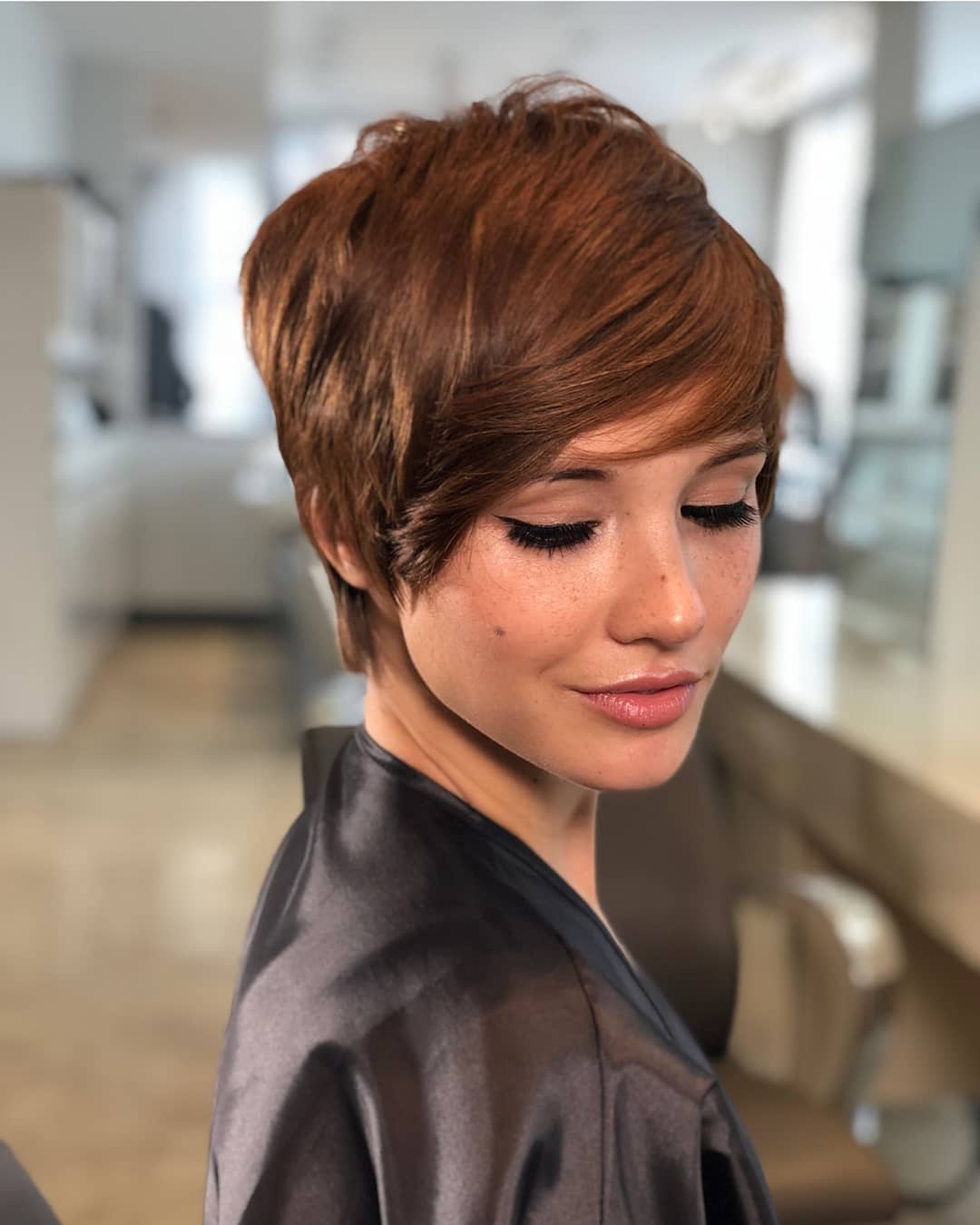 Terrific Short Haircuts With Bangs Female Short Hair Styles