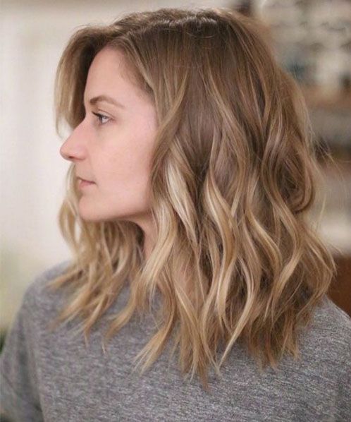 Flattering Shoulder Length Wavy Hairstyles For Women Female