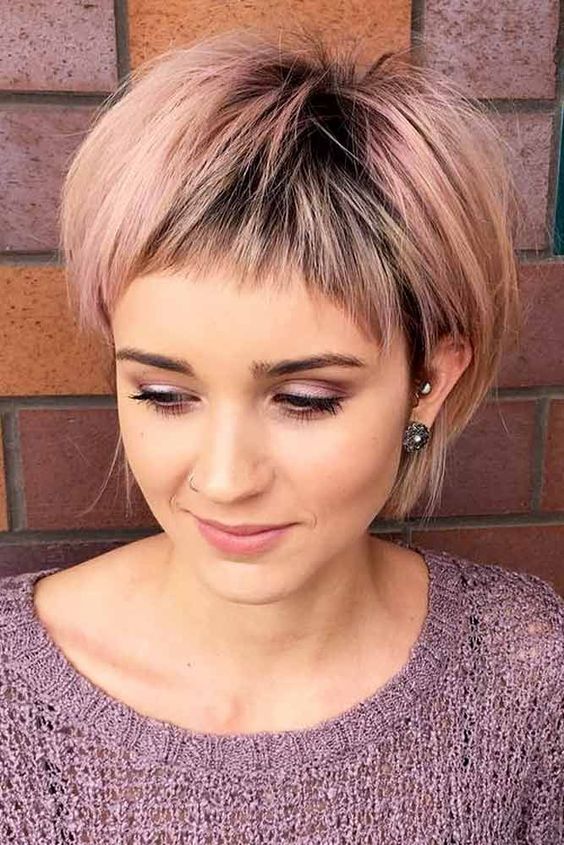 Women Hairstyles For Short Baby Bangs 2020 Haircut With Bangs