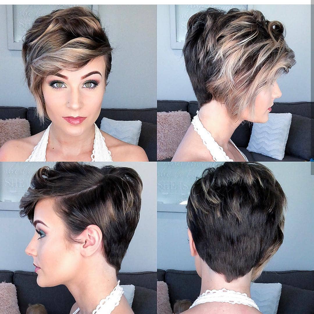 Easy Everyday Hairstyle For Short Hair Women Pixie Haircut