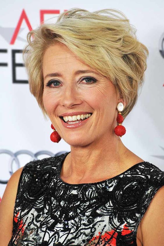 Short Best Hairstyles For Round Faces Over 50 for Simple Haircut