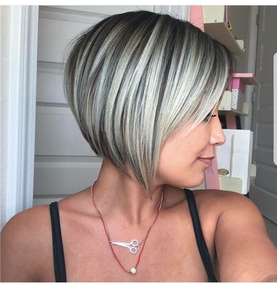 10 Easy Straight Bob Hairstyles With Beautiful Balayage Bob