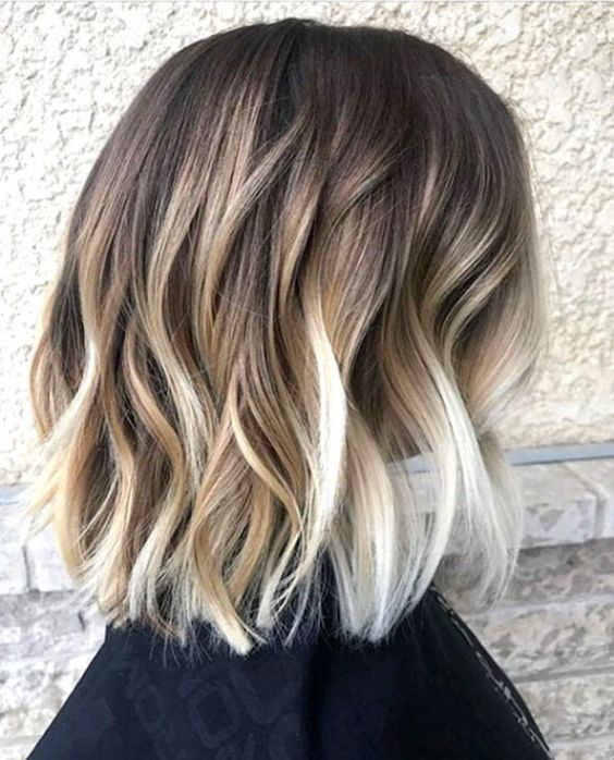 10 Balayage Short Hairstyles With Tons Of Texture Short Hair Color Ideas 2021