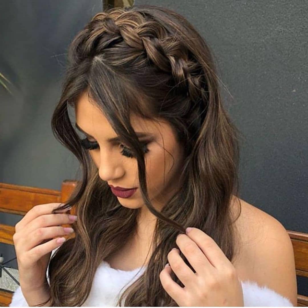 10 Cute Braided Hairstyles For Women Girl Long Braided Hairstyle 2021 With headband and bandana hairstyles, it couldn't be simpler! pophaircuts com