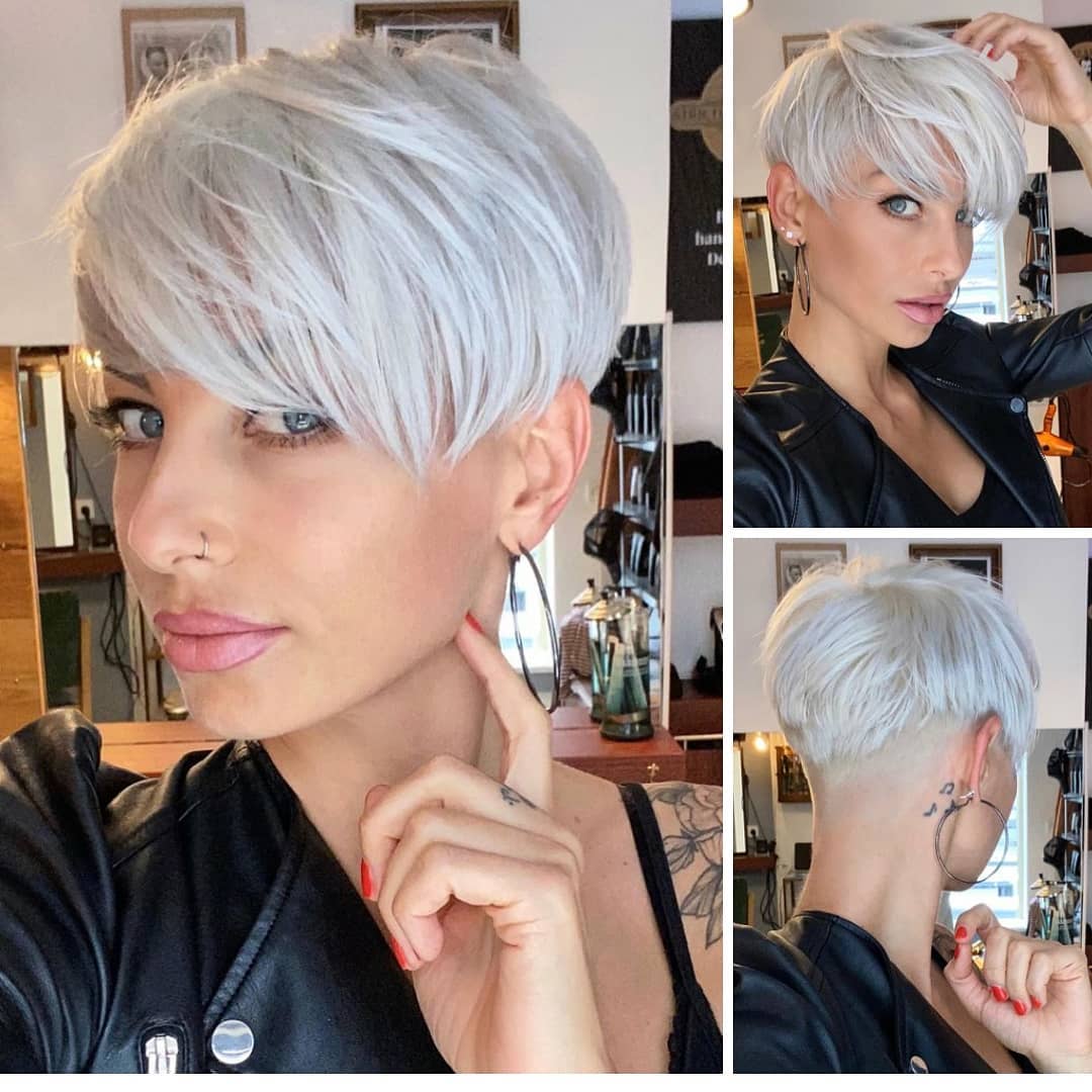 Simple Pixie Haircuts with Straight Hair - Very Short Hairstyle Ideas for Women