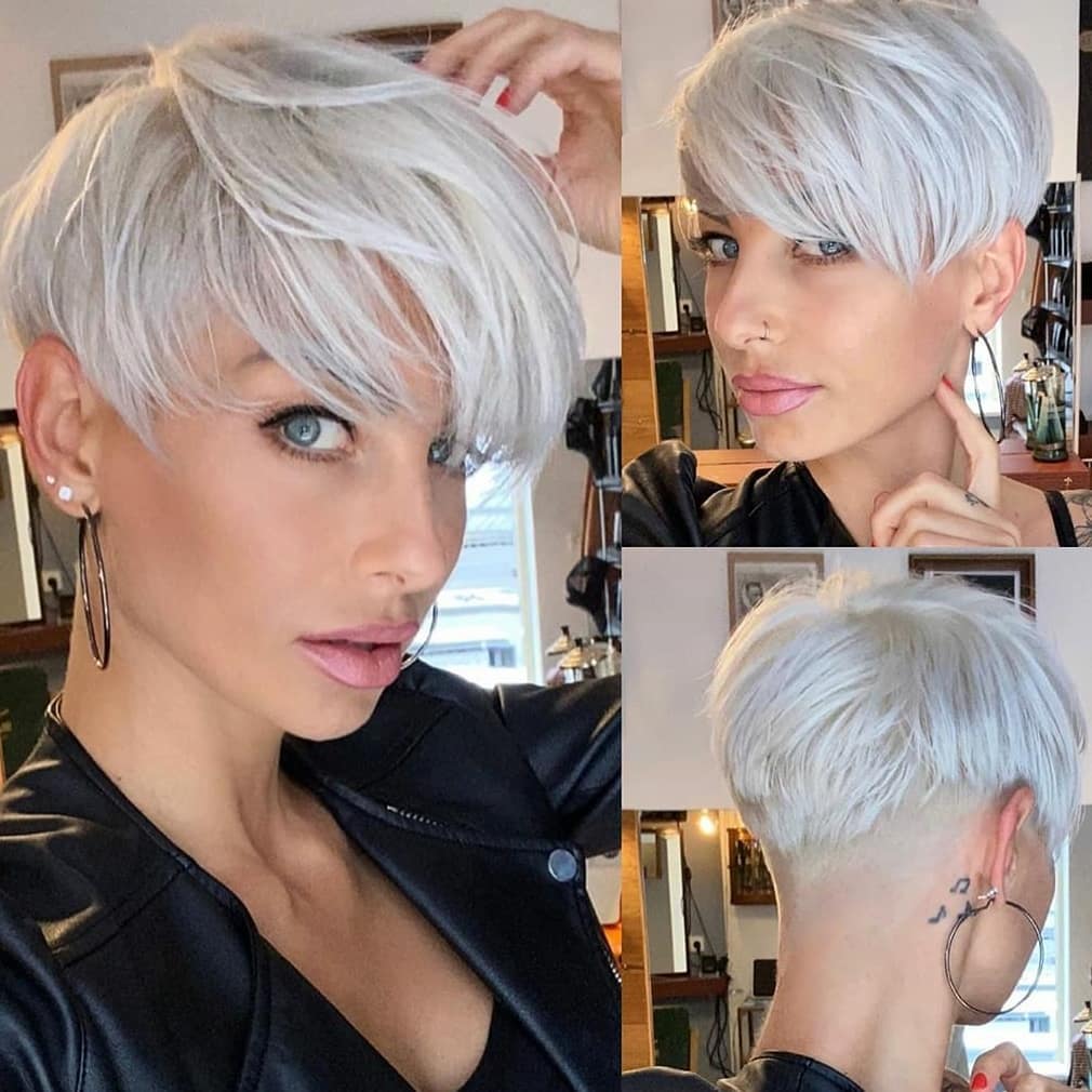 Peinados y cortes de pelo Pixie femeninos en 2021 - Ideas de peinados con corte Pixie