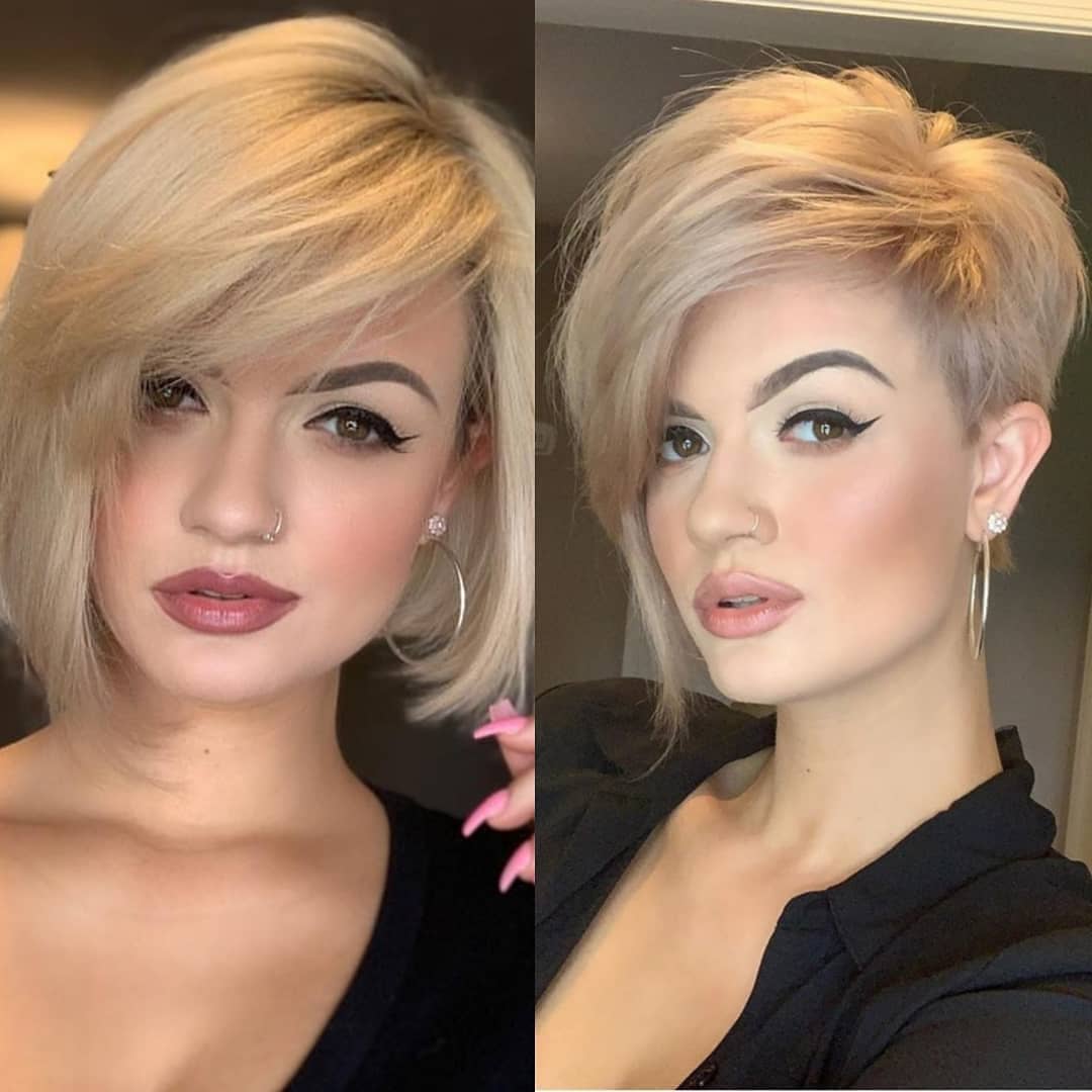 Peinados y cortes de pelo Pixie femeninos en 2021 - Ideas de peinados con corte Pixie