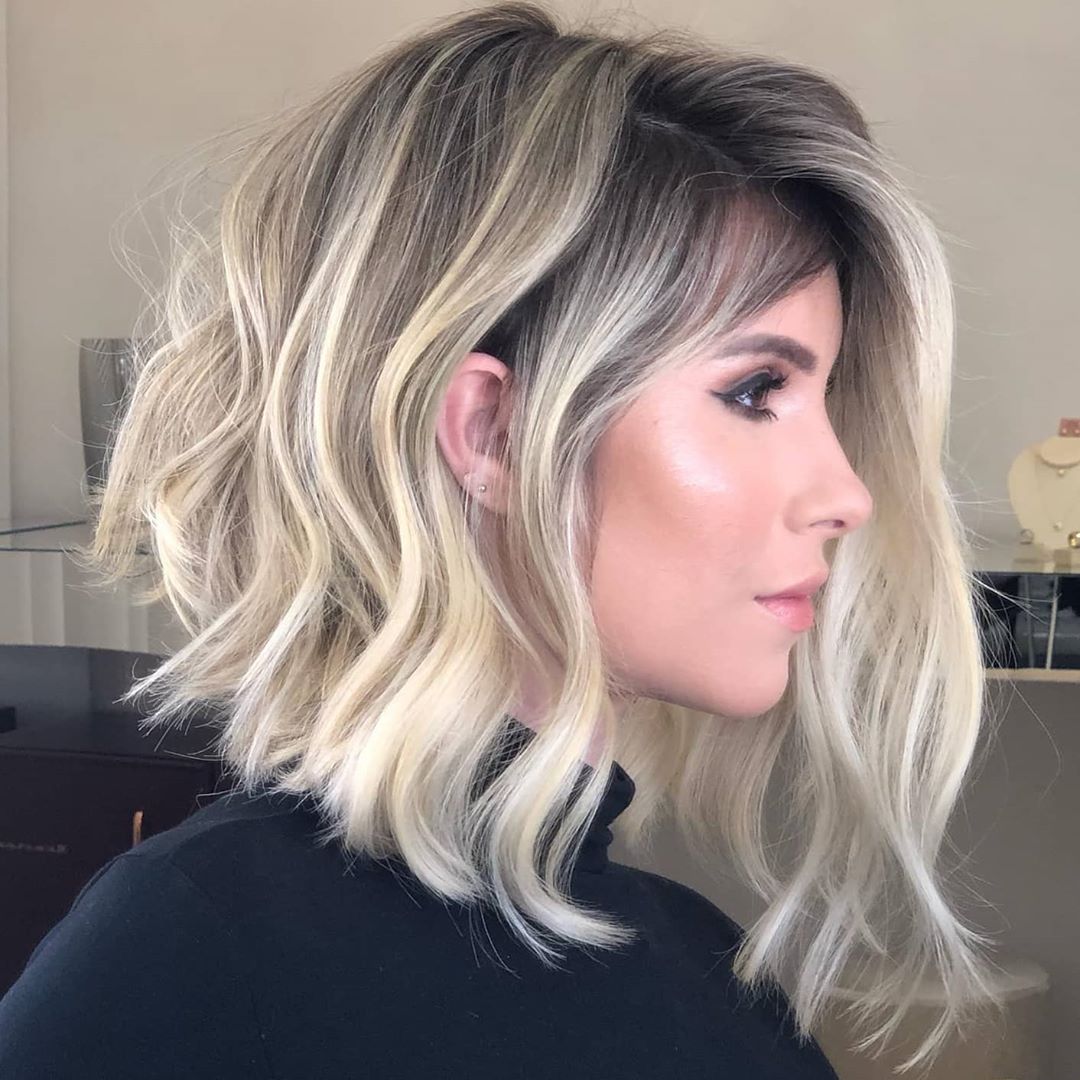 10 Medium Length Hairstyles And Color Switch ups Medium Haircut 2021
