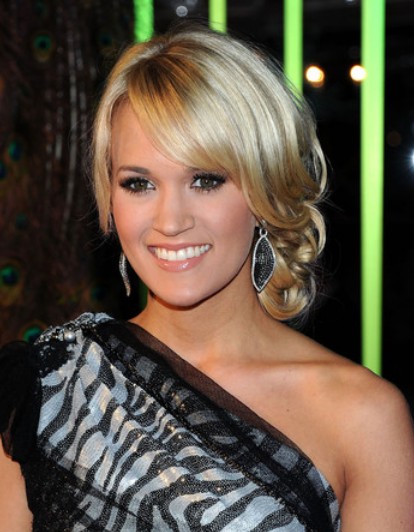 Underwood Updo Hairstyles 2012 Carrie Underwood Updos Styles 2012 