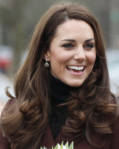 Kate Middleton Long Curly Hairstyles 2013 The splendid bouncy hairstyle is