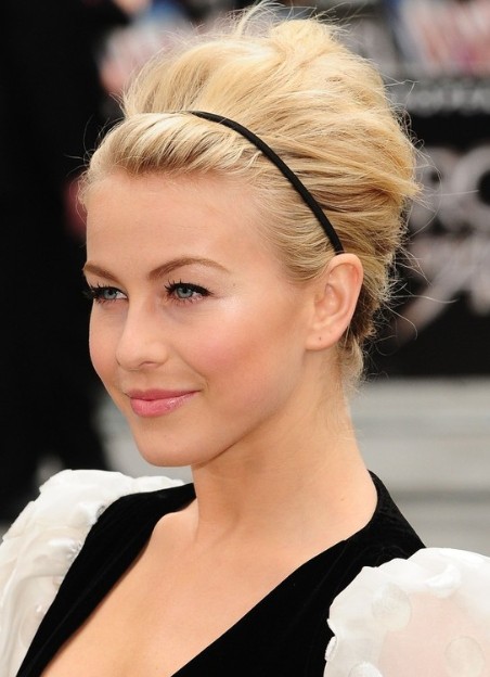 Julianne Hough Short Hair Updo