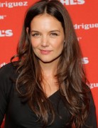 Katie Holmes Tousled layered Hairstyles 2013