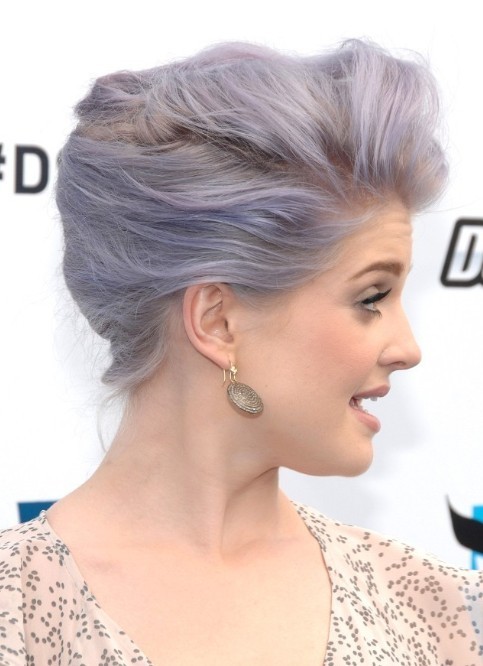 Kelly Osbourne Updo Hairstyles for Prom 2013