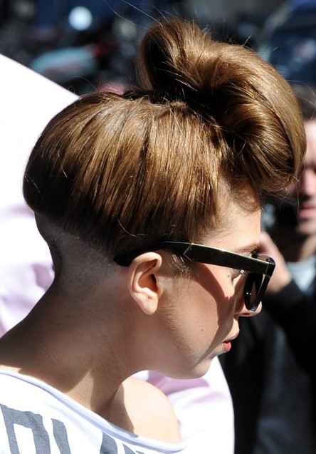 Lady Gaga Updo Hairstyles