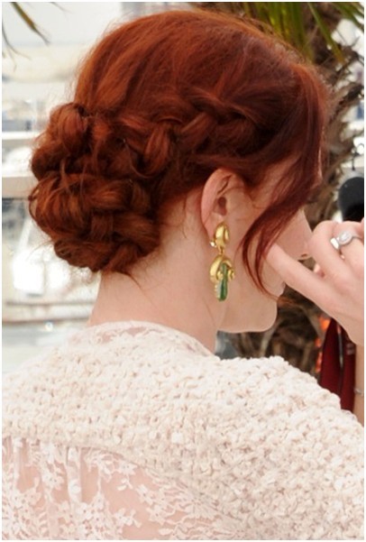 Braided Prom Updo Hairstyles for Long Hair