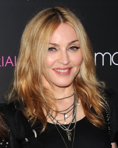 Madonna Blonde, Shoulder-Length Hairstyles for Fine Hair