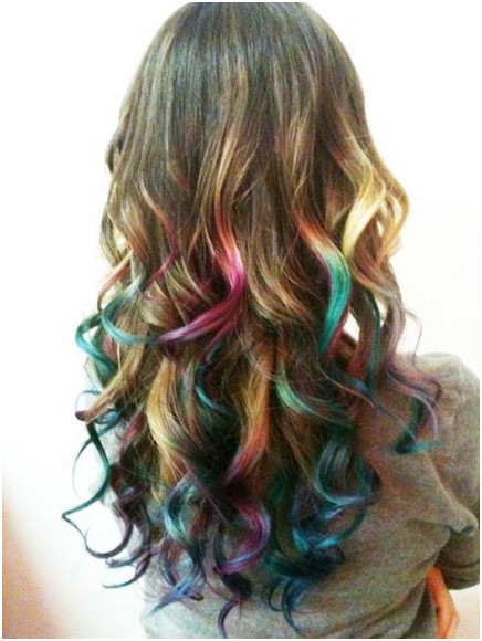 Wavy Ombre Hair, Trendy Long Haircuts