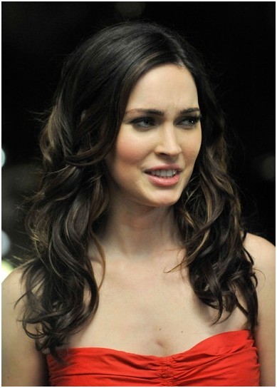 Curly Hairstyle for Long Hair: Megan Fox Haircut - PoPular Haircuts