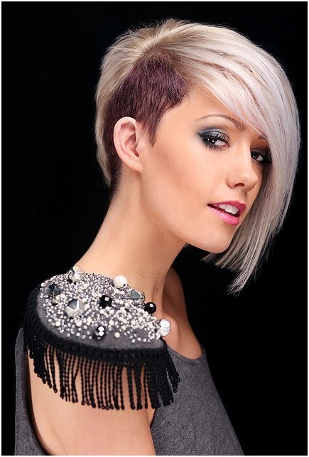 Trendy, Blunt Short Haircuts, Platinum Blonde Hairstyles