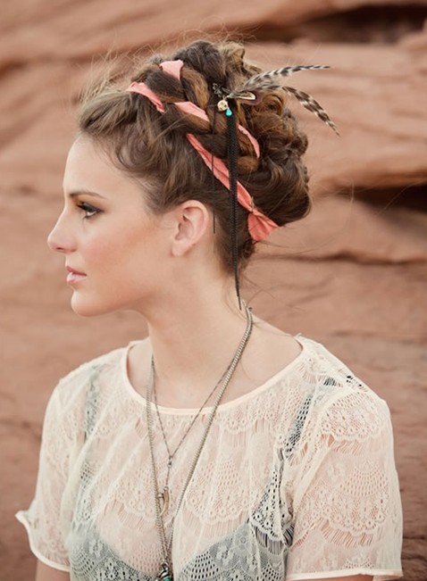 Trendy Braid Updo Hairstyles for 2013-2014