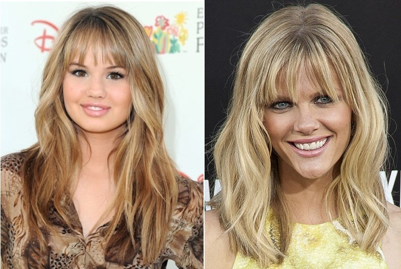 Hairstyles for Medium Length Hair with Blunt Bangs